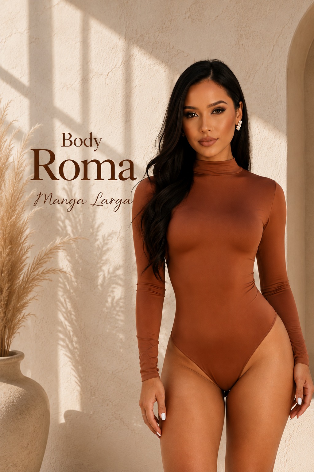 Body Roma Manga Larga