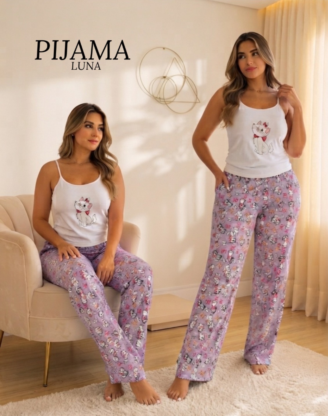 Pijama Luna — editorial MONVAL en Instagram